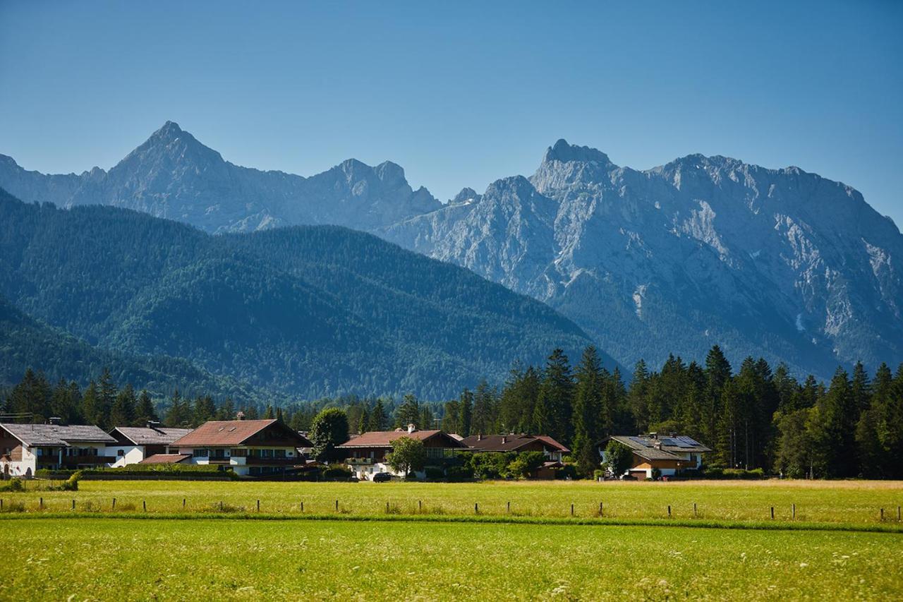 Ferienwohnung Zum Hirschgarten Krun Exterior photo